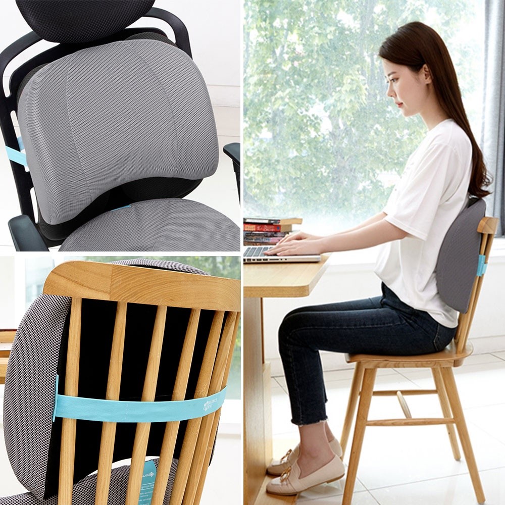 【老人當家】【倍力舒】蜂巢凝膠腰椎靠墊