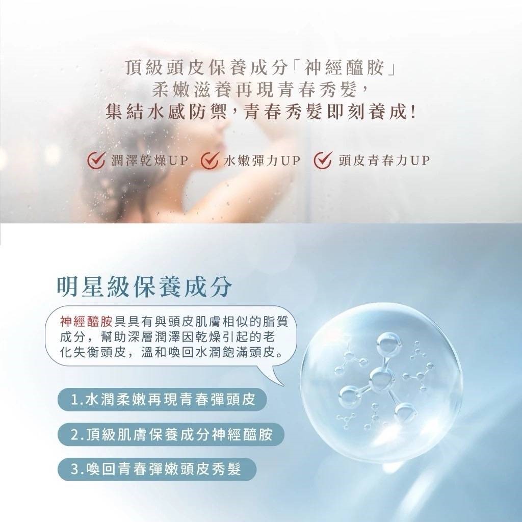 OUR FAMILY 一家人益生菌神經醯胺青春洗髮精 450ml / 益生菌琥珀酸煥膚沐浴露 450ml