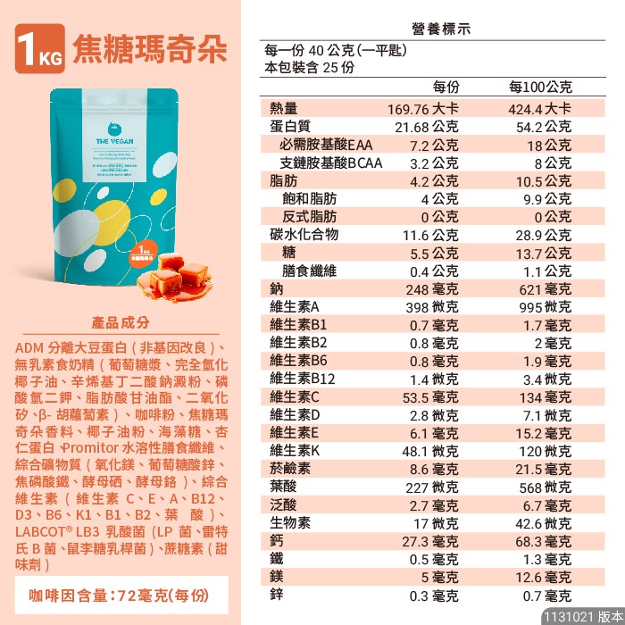 THE VEGAN樂維根 1KG/袋 經典大豆蛋白飲 高蛋白 大豆蛋白【美術門市必享優惠】美術藥局｜實體經營