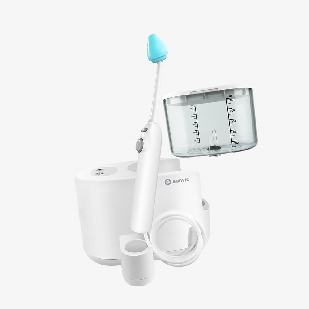 脈動式洗鼻器 SH101N 善鼻 動力式沖洗 洗鼻器【單筆現折$66】【內附洗鼻桿3支 洗鼻鹽20小包】【聊聊可換 兒童 大人鼻桿】