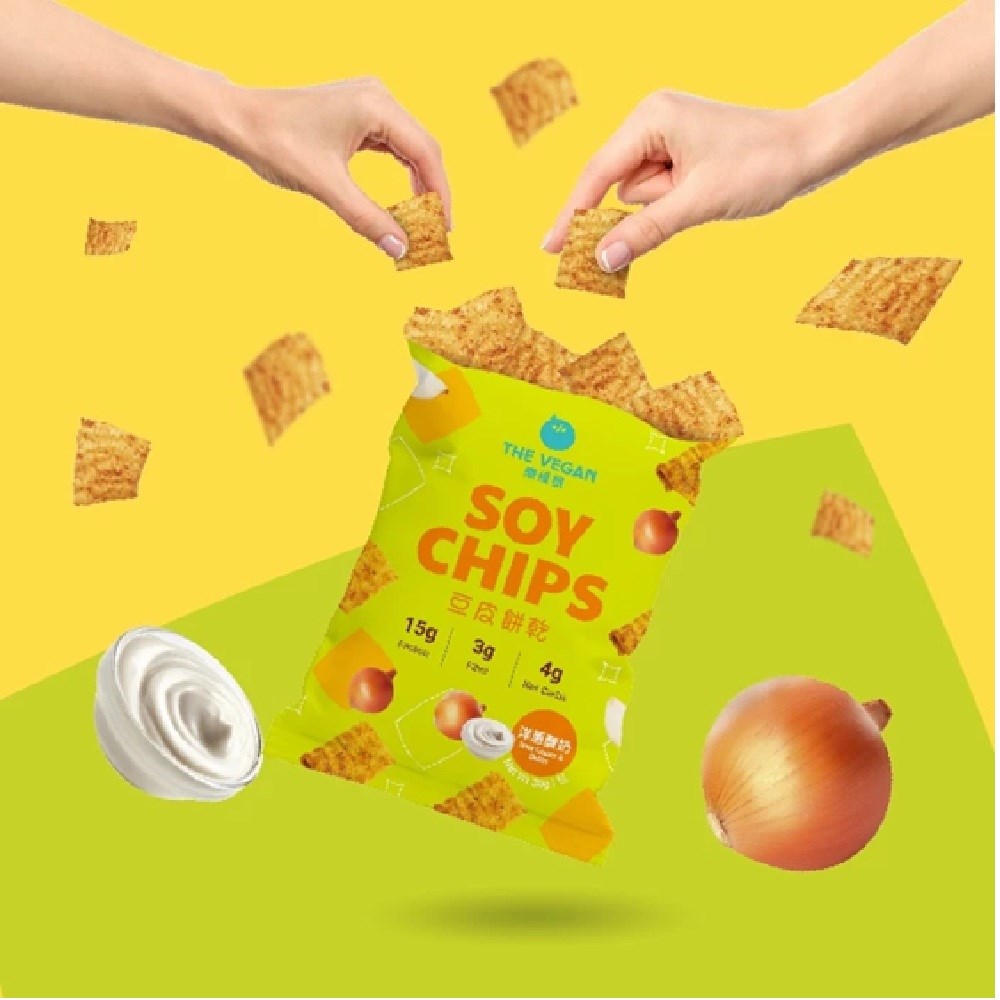 THE VEGAN 樂維根 豆皮餅乾 蛋白餅乾零食 素食蛋白 大豆蛋白 蛋白棒 番茄 海苔 洋蔥酸奶 可可 青檸椒鹽