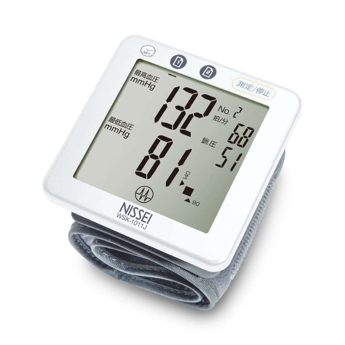 NISSEI WSK-1011J 手腕式血壓計