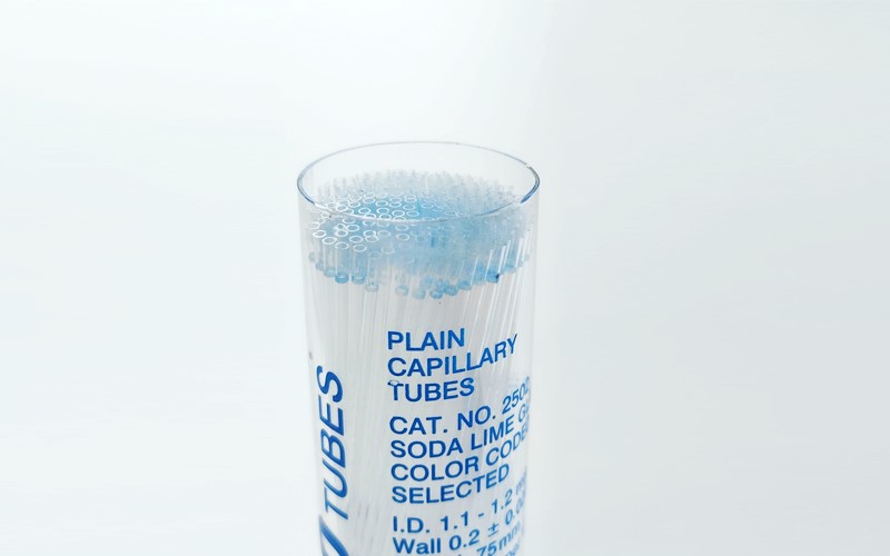 Capillary Tube,碳酸鈉玻璃毛細管,美國製,直徑1.2×長75mm,200支入,A1-054,國教儀器