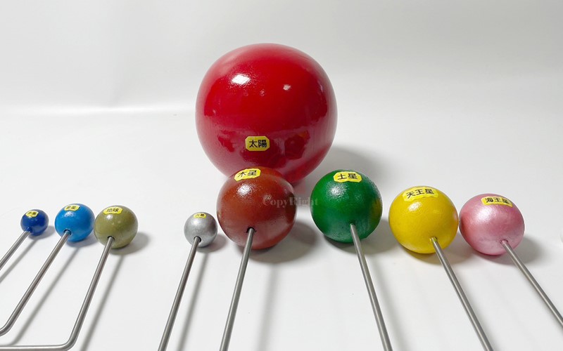 太陽系模型,九大行星說明,Solar System Model