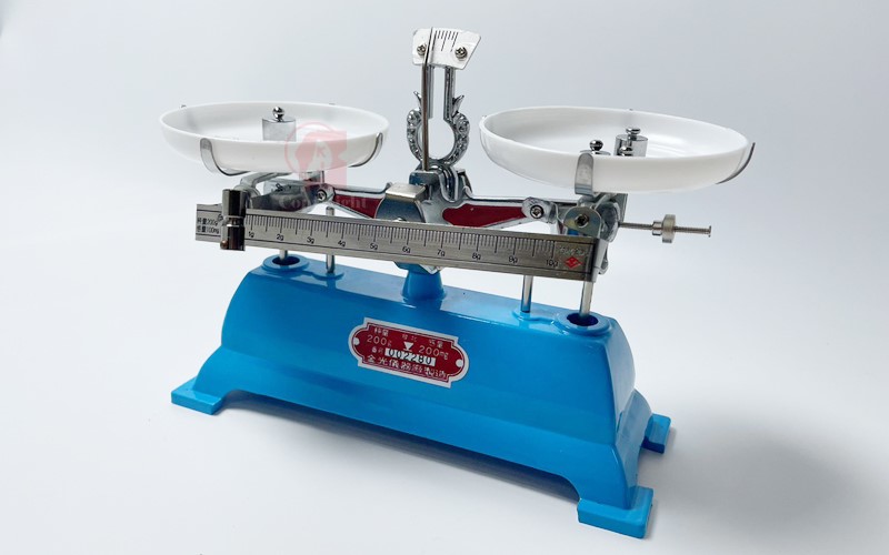 Mechanical Pallet Balance Scale ,物理衡器,上皿天平,托盤天平,尺桿天平,尺桿天秤,盒裝,200g,砝碼組