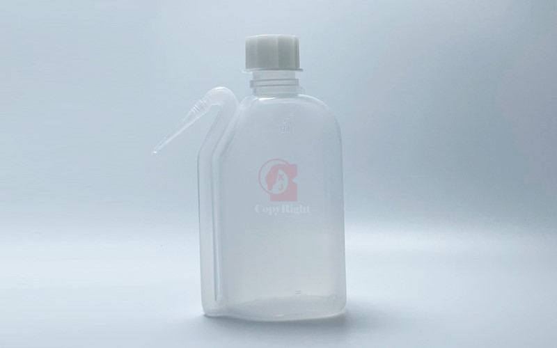 PE塑膠側支洗滌瓶,PE SIDE TUBE Wash Bottle