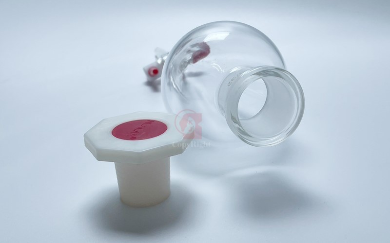 梨型分液漏斗瓶塞,Separating funnel,玻璃活栓,球型,A1-036,國教儀器