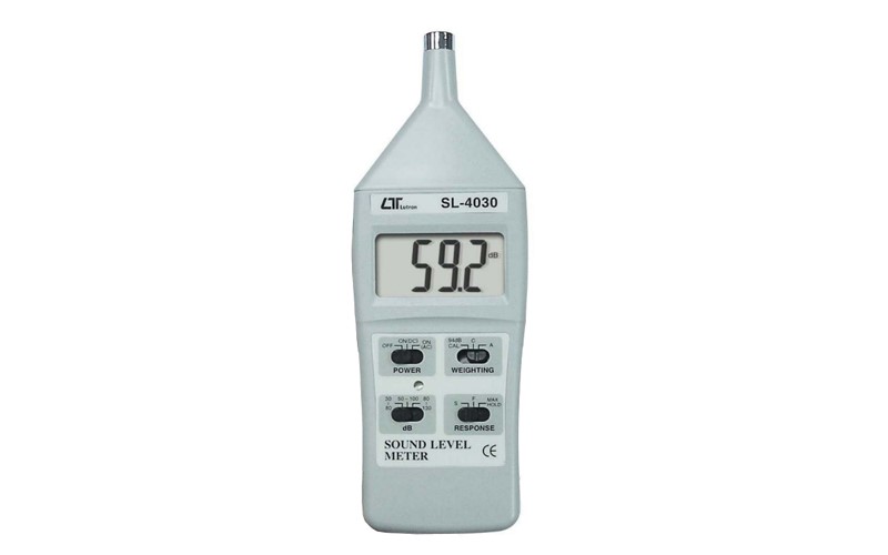 噪音計,Sound Level Meter,30db～130db分貝,頻率範圍3.15～8000Hz,207×69×37mm,A13-035-1,國教儀器