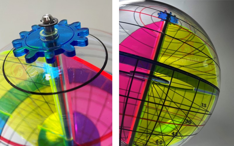 地球模型,地球經緯度模型,Globe Model for Longitude and Latitude Grade,數B-球面與經緯度,數B-球面與經緯度,地球科學,直徑240mm,F2-033,國教儀器