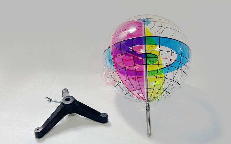 地球模型,地球經緯度模型,Globe Model for Longitude and Latitude Grade,數B-球面與經緯度,數B-球面與經緯度,地球科學,直徑240mm,F2-033,國教儀器