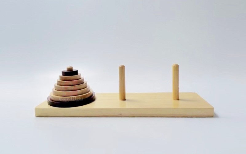 河內塔模型,Tower of Hanoi,F2-078-3,國教儀器