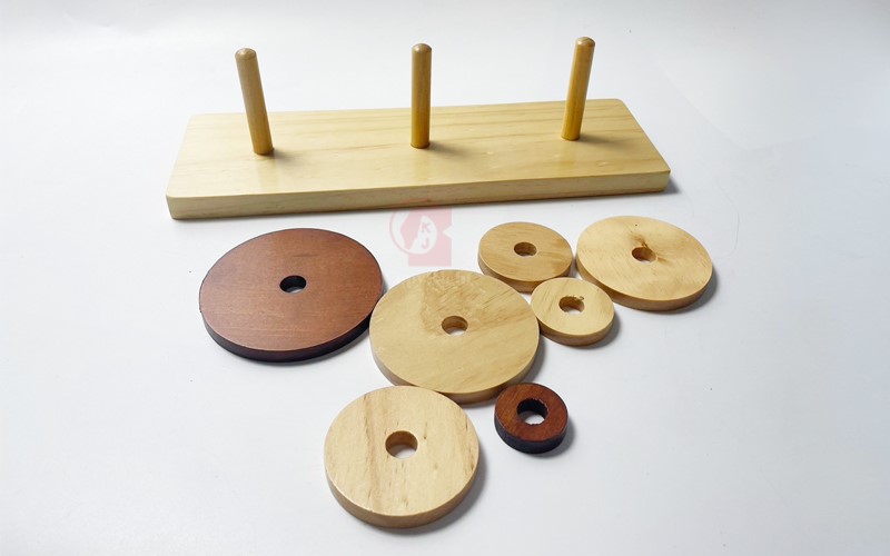 河內塔模型,Tower of Hanoi,F2-078-3,國教儀器