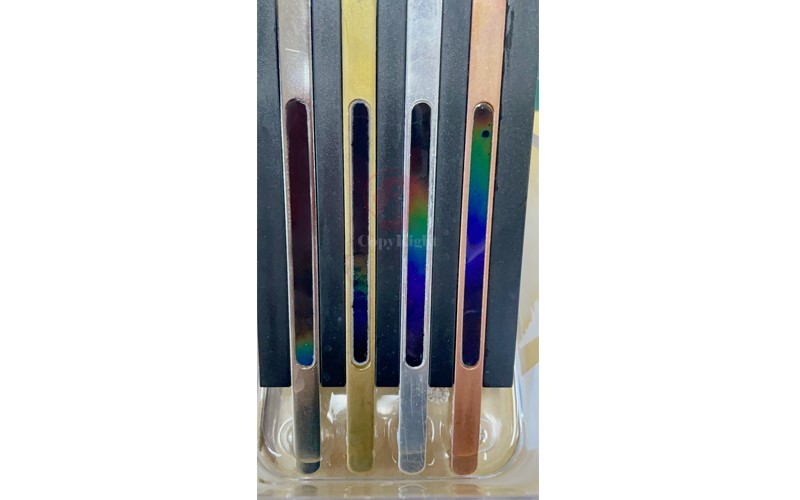 放入熱水中觀察金屬導熱比較實驗板,液晶熱像顯示板,Thermal Conductivity Rods,A11-048,國教儀器