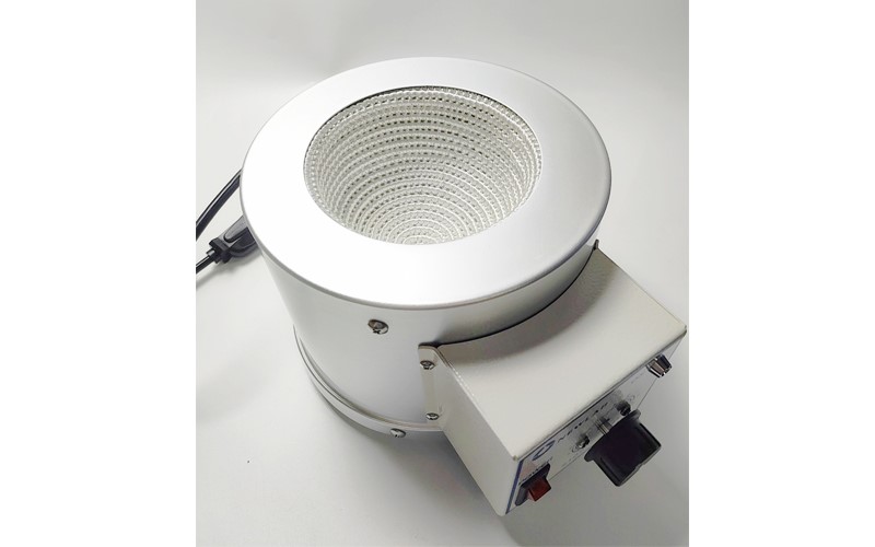 硬殼加熱包,Heating Mantle,燒瓶加熱套,表面加熱溫度450度,容量500ml,直徑101mm,國教儀器