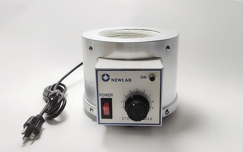 硬殼加熱包,Heating Mantle,燒瓶加熱套,表面加熱溫度450度,容量500ml,直徑101mm,國教儀器
