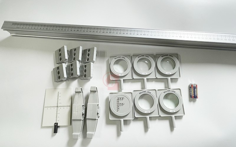 LED透鏡成像實驗組,Geometrical Optics Experiment Apparatus,Concave and Convex Lens Experiment,A10-037-9a,國教儀器
