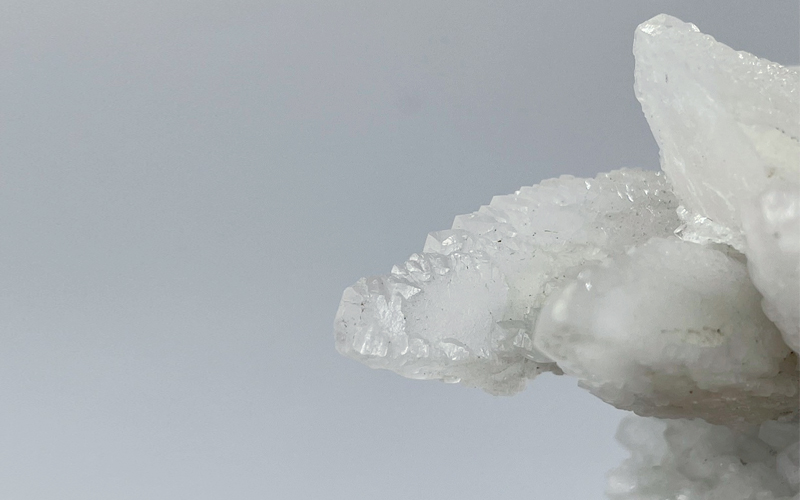 湖南羽毛方解石,Calcite,Hunan China,國教儀器