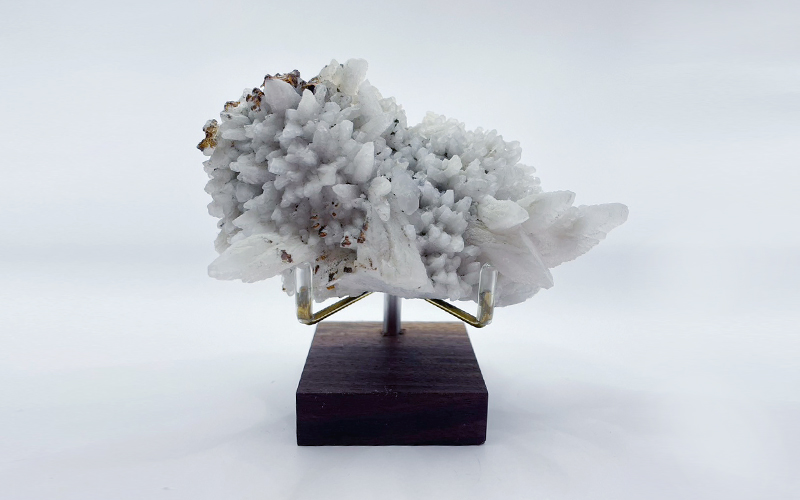 湖南羽毛方解石,Calcite,Hunan China,國教儀器