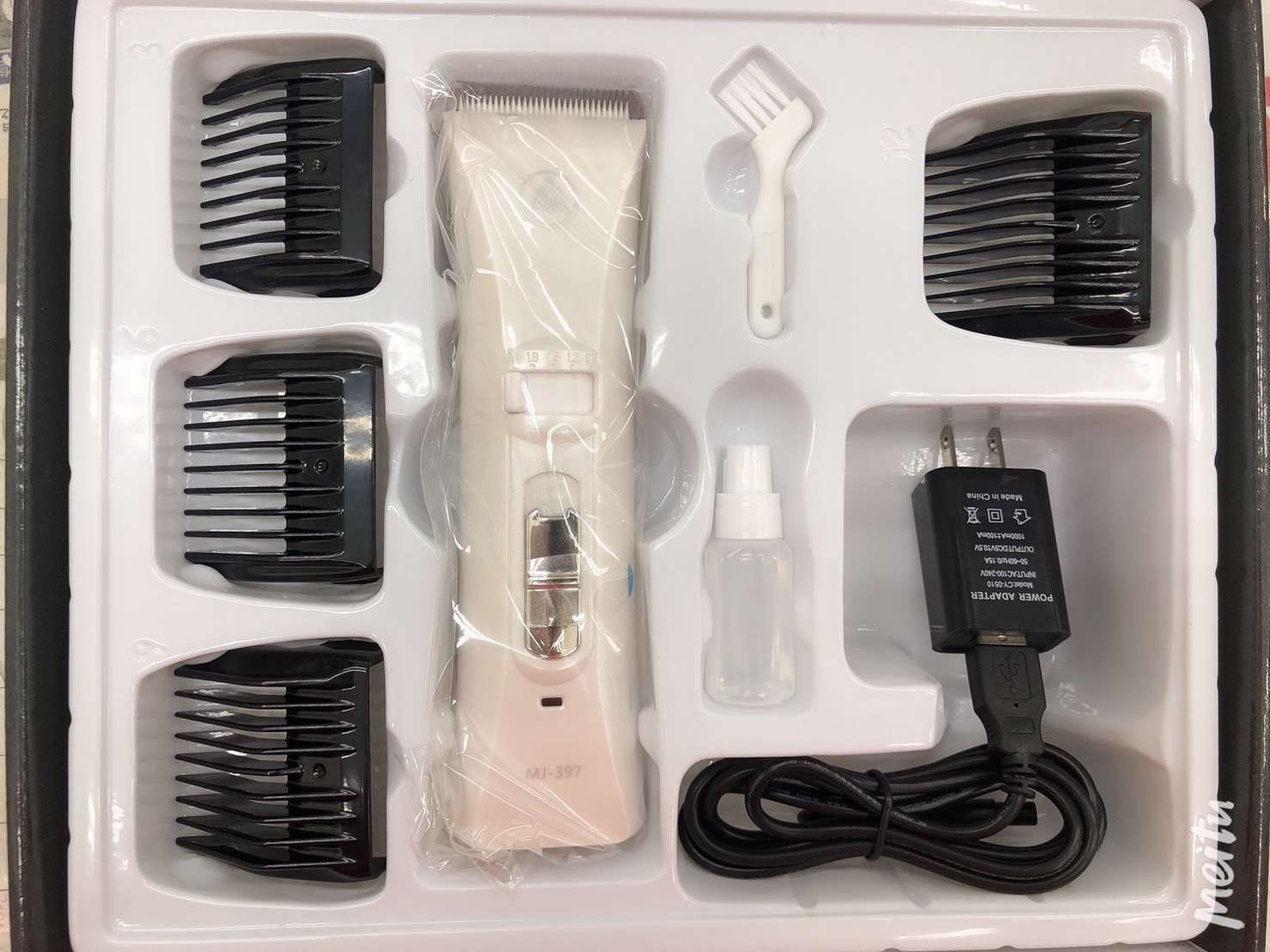 【HAIR CLIPPER  MJ397】專業電剪 /寵物剪髮器  充電/插電兩用款 