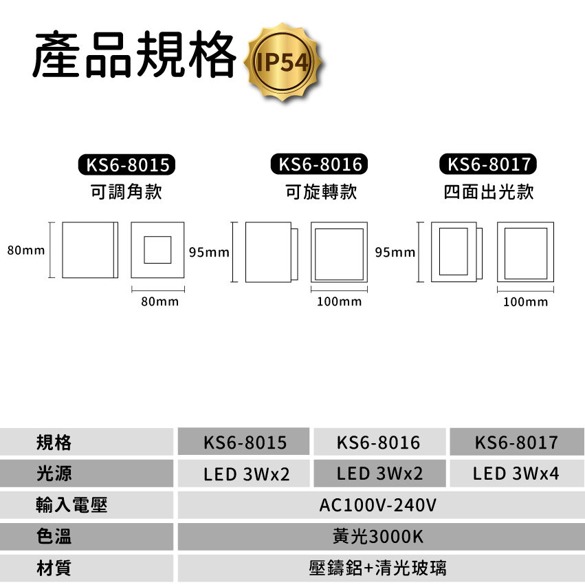 ◎戶外IP54防水防塵LED壁燈 防潮 防蟲 造景/景觀/庭園/氛圍 砂灰色 現代簡約北歐風 黃光