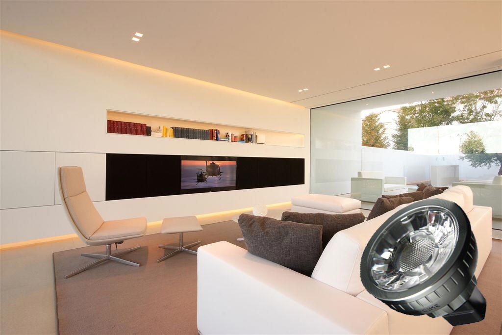 ◎6W LED COB杯燈/燈射/軌道燈，台灣晶元芯片，MR16接頭，全電壓免安定器