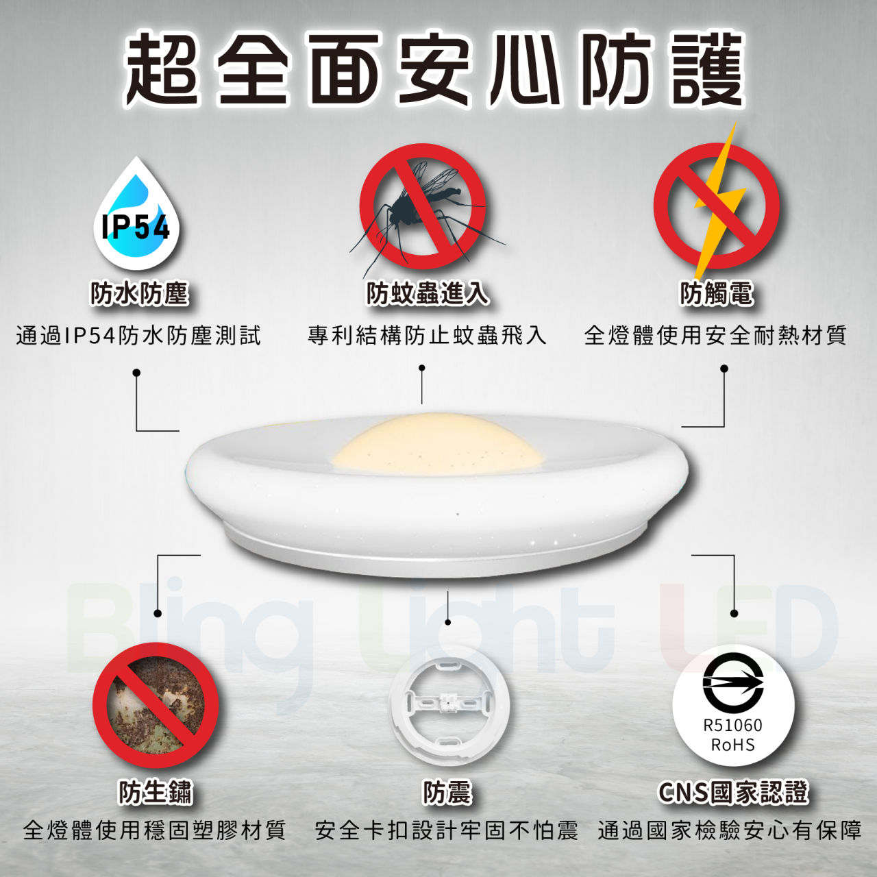 ◎LED元寶開運調光調色遙控吸頂燈 51.8W/56.8W 開運設計 IP54 亮博士
