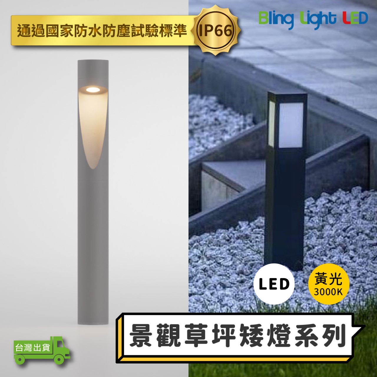 ◎景觀草坪矮燈 草坪燈 庭院燈 草皮燈 花園燈 景觀燈 E27燈座 IP66