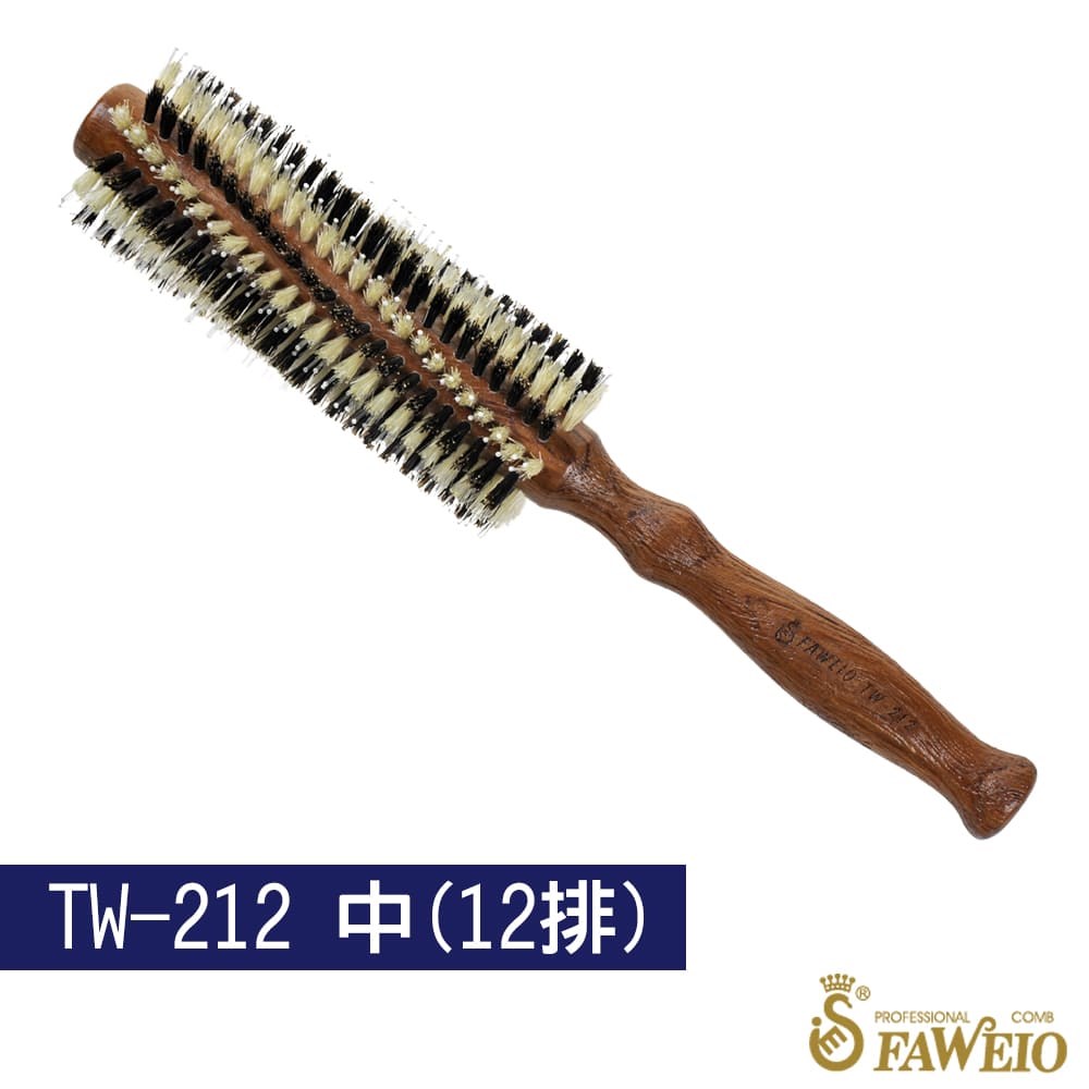 立體花梨木圓梳