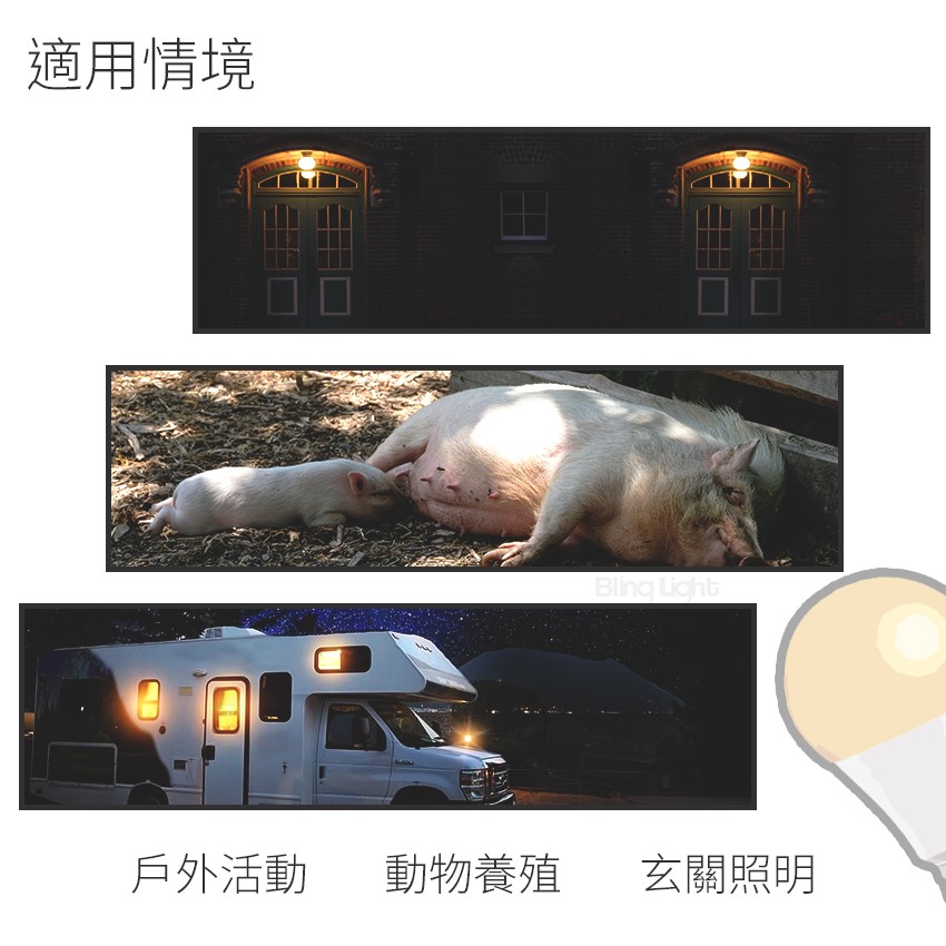 ◎ LED 大同驅蚊燈泡 黃光驅蚊燈 E27燈頭 2200K
