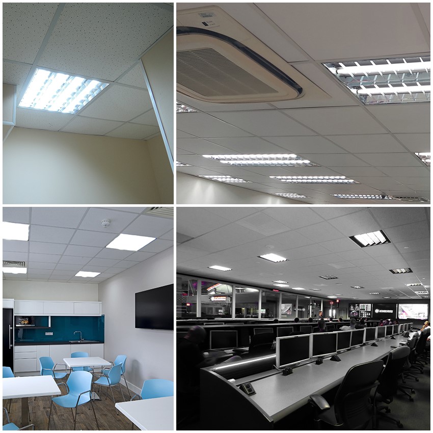 ◎大同 LED輕鋼架格柵燈/T-BAR燈CNS認證，2尺x2尺，附T8燈管x4，40W