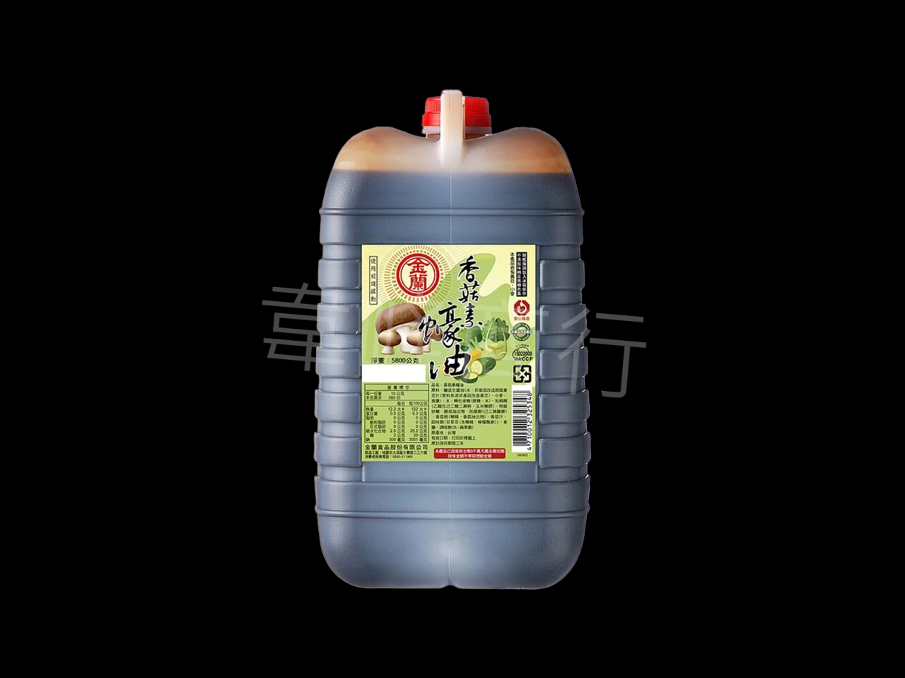 金蘭香菇素蠔油
