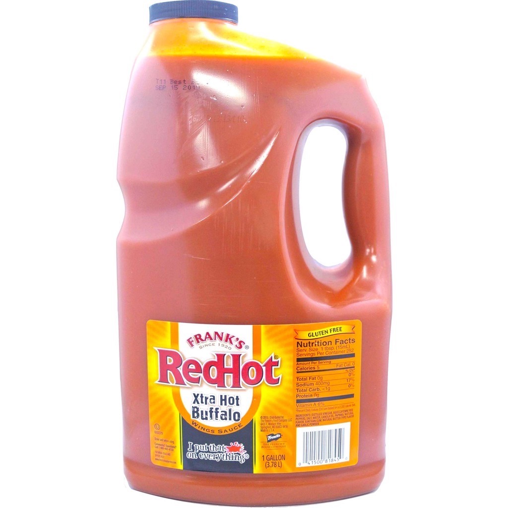FRANK'S 辣雞翅醬 3.78L 