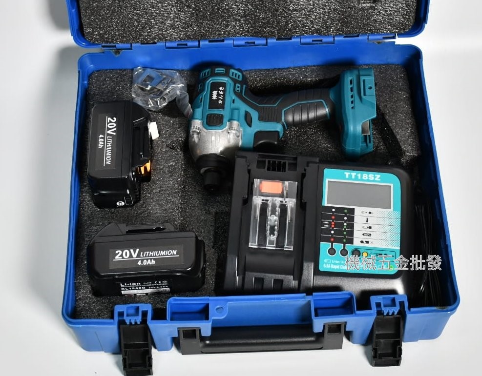 かんざき {神崎} SQ-BL20DVD+ 20V4.0A 無刷衝擊起子機 反轉自停,電動工具