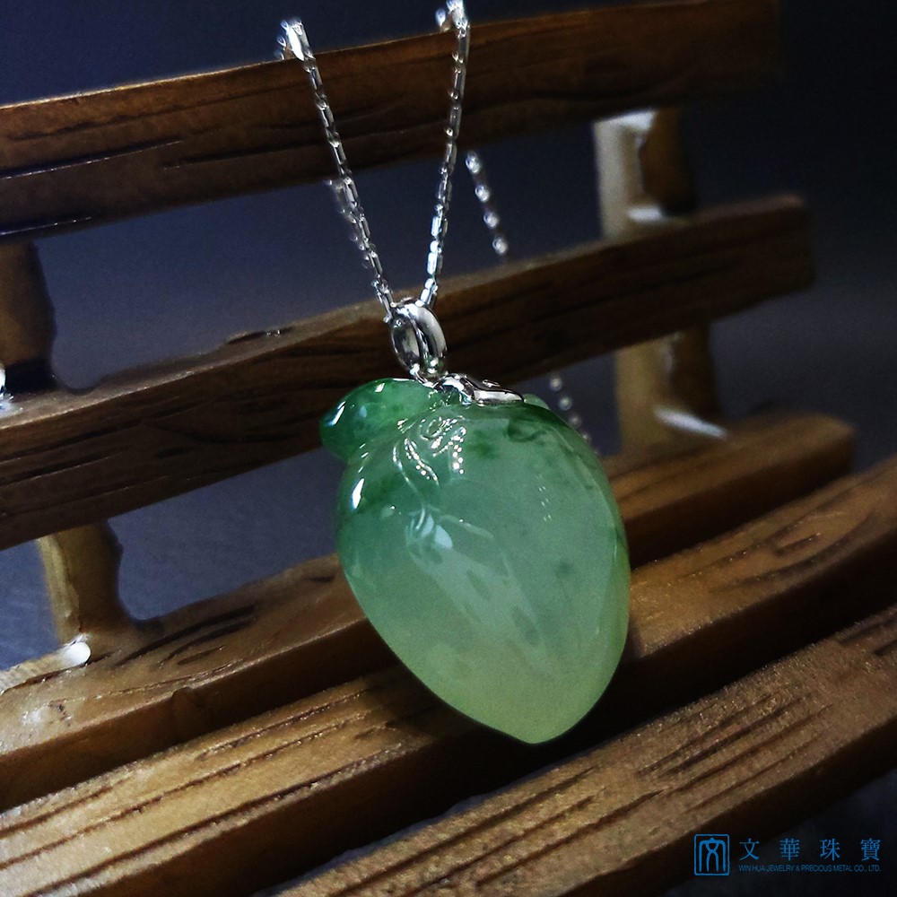 冰種飄花玉桃子 