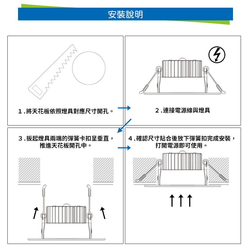◎三色切情境嵌燈/崁燈/天花燈，白/黃/自然光三切變色，開孔15CM