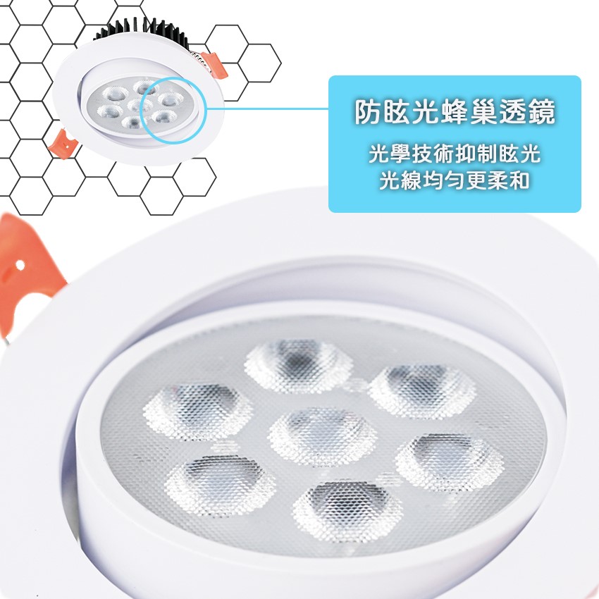 ◎9W一體化杯燈/嵌燈/崁燈/天花燈/投射燈，開孔9.5公分，白光/自然光/黃光，全電壓