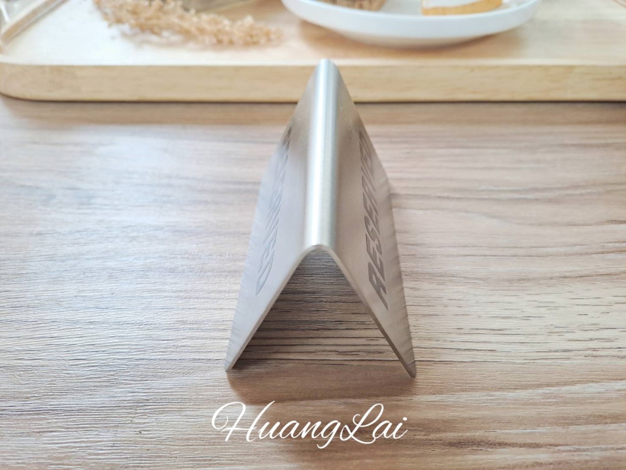 S.T不鏽鋼英文預約席