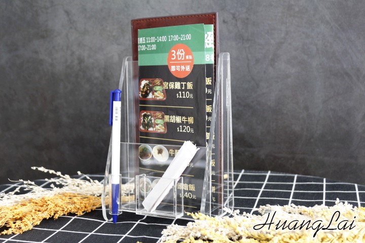 多功能壓克力DM架A款 (訂製品)  