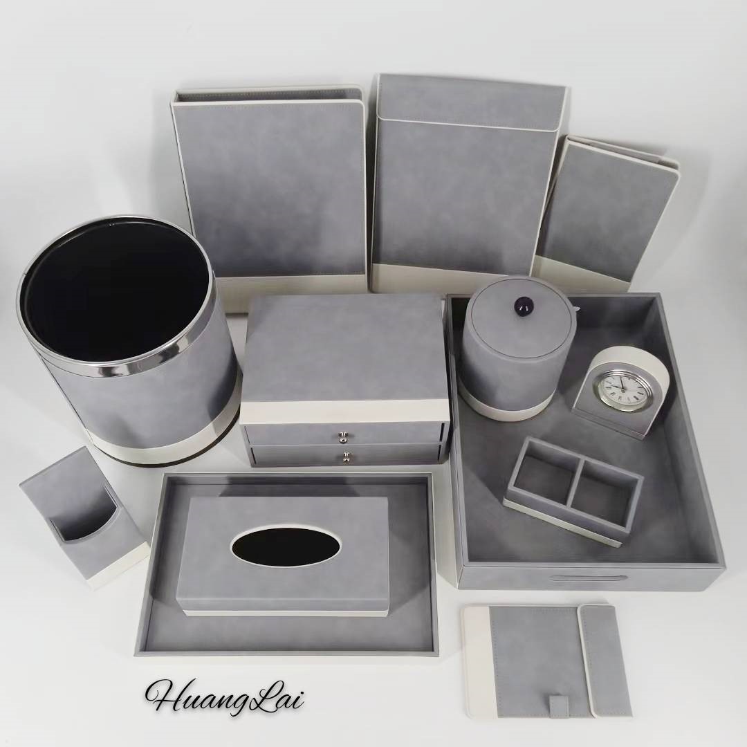工業風格皮件客房用品套組 (訂製品)   