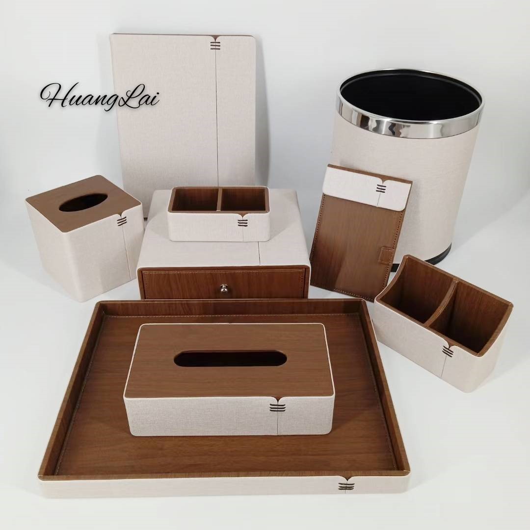 貴族風格皮件客房用品套組 (訂製品)    