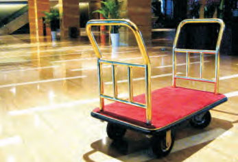尊榮款U型黃銅行李車  