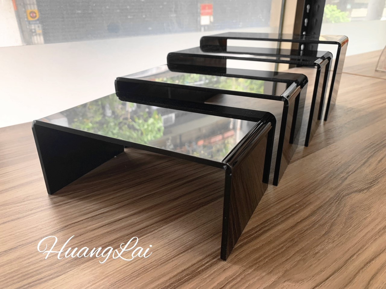黑色壓克力ㄇ型架 (訂製品)