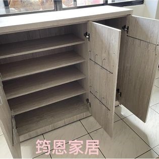 淺白四尺鞋櫃