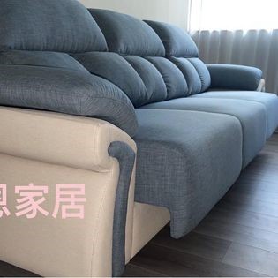 天絲涼感耐磨貓抓布L型沙發