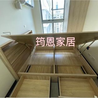 訂製款二抽屜+側掀5尺床組
