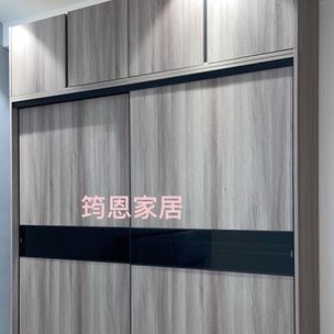 超美學6×8尺滑門+被櫥高腳衣櫃