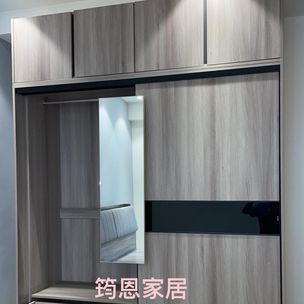 超美學6×8尺滑門+被櫥高腳衣櫃