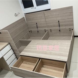 訂作5尺上掀+抽屜床台