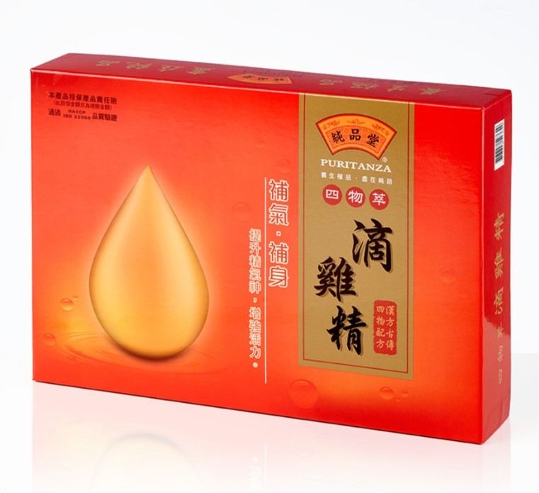 純品堂四物萃滴雞精禮盒8入