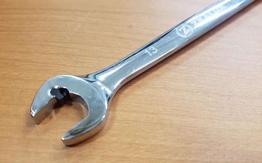 專利快速開口棘輪扳手13mm/高扭力/不滑脫,手工具